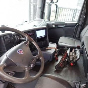 foto 6x2 Scania G 410 + Hiab