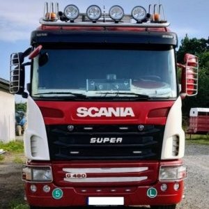 foto 70/48t las set 6x4 Scania +pryczepa Svan