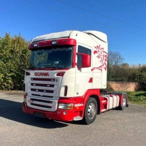 foto EUR5 ciagnik Scania R420 - HPI