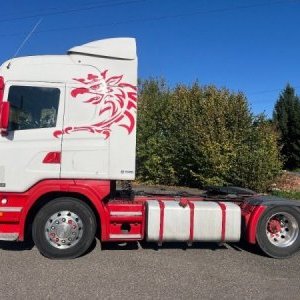 foto EUR5 ciagnik Scania R420 - HPI