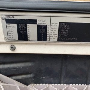 foto EUR5 ciagnik Scania R420 - HPI
